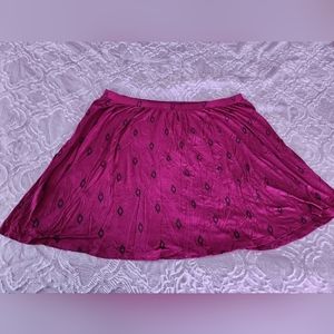 Old Navy Printed Knit Skirt